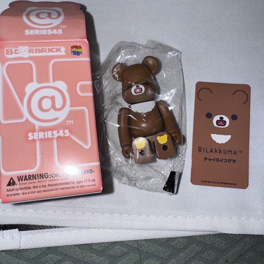 Bearbrick Series 45 Cute Rilakkuma Secret 100% with Card